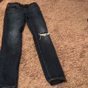 American dark jeans